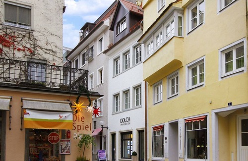 Insel Apartamento | edificio nuevo y de alta calidad de edad, la cocina, la isla de Lindau con la posición 1a.