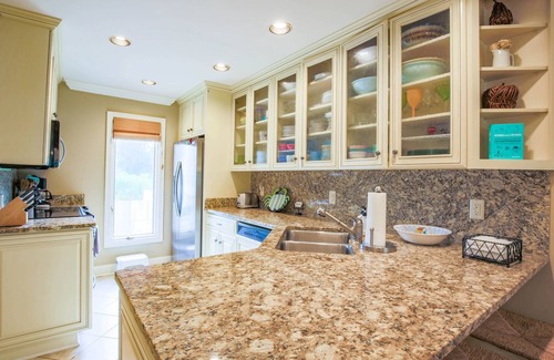 Isle of Palms Casa | Multiple Seating Areas & Outdoor Balconies; Access to Community Pool and Tennis & Pickleball Courts