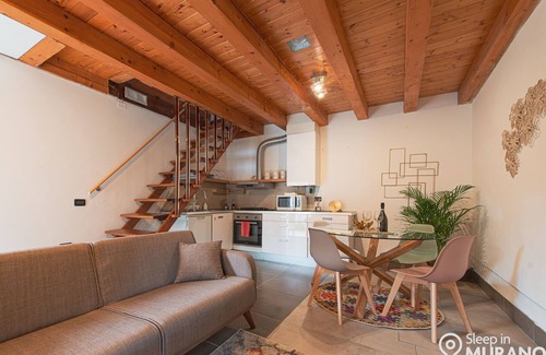 Longa Apartamento | MURANO Place - AVENTURINA con una vista discreta del Canal.