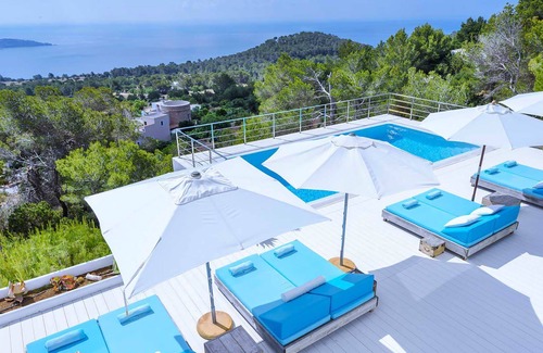 Sant Josep de sa Talaia Villa | Villa en San Jose De La Atalaya con 6 habitaciones, capacidad 12
