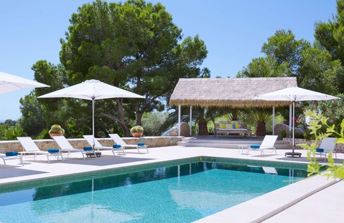 Sant Josep de sa Talaia Villa | Villa en San Jose De La Atalaya con 8 habitaciones, capacidad 16