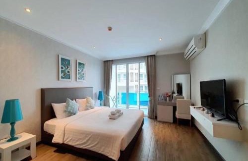 Khao Takiab Apartamento | My resort ราคาโปรโมชั่นห้องโครงการแต่งมินิมอลตึกEนอน4ท่านสวนนำ้เดินไปทะเล