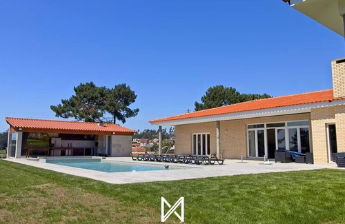 Vila do Conde Casa | MyStay - Quinta da Espinheira con barbacoa, mesa de juegos y jardín privado