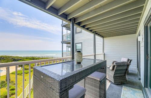 Sneads Ferry Apartamento | N Topsail Beach Oceanfront Condo with Pool!