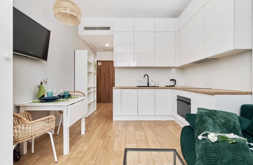 Krzyki Apartamento | Na Grobli 36 | Functional Studio | Desk