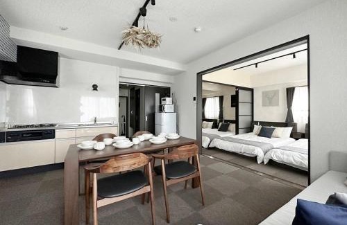 Hiroshima City Centre Apartamento | Nagomi by b hotel - Beautiful 2BR Apt City Center for 10 Ppl