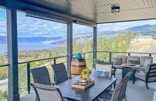 Okanagan-Similkameen Apartamento | Naramata Hillside Luxe Retreat