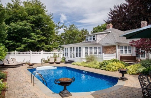 Narragansett Pier Casa | Muelle de Narragansett, piscina enterrada, paseo a la playa de la ciudad