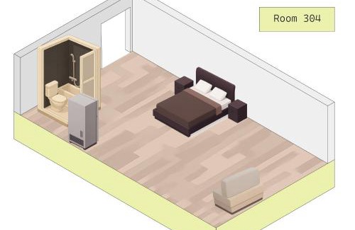 Horikiri Apartamento | Natumi ホテル 304 高级独栋别墅 车站步行五分钟 成田-羽田-上野一线直达