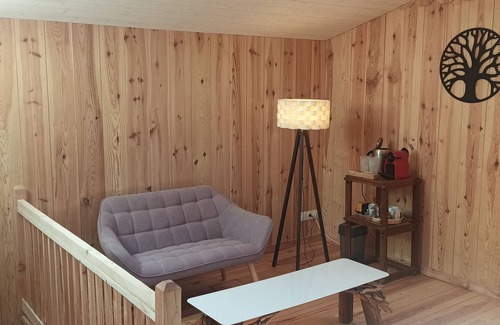 Le Porge Chalet De Esquí | Habitación naturista con piscina. Cerca de Bassin d'Arcachon, Cap-Ferret, Médoc