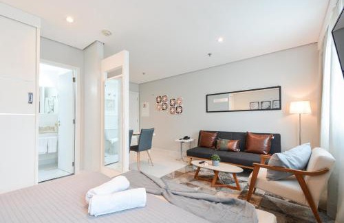 Chacara Santo Antonio Apartamento | Nest of Freedom Chacara Sto Antonio e Consul USA - TV Smart e Sofá Cama