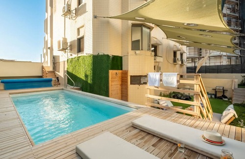 Netanya Apartamento | Netanya Beach & Pool Chic Studio