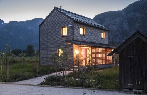 Obertraun Apartamento | Neues Biohaus mit Seesicht