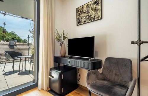 Gargazzone Apartamento | Nuevo alojamiento "Videre Lodge Doppelzimmer" con vistas a la montaña, Wi-Fi y terraza