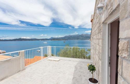 Lopud Island Apartamento | New apartment with terrace and sea view