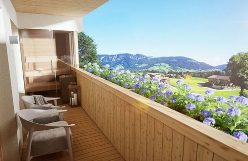 Auffach Apartamento | New cozy vacation apartment with balcony in the ski area