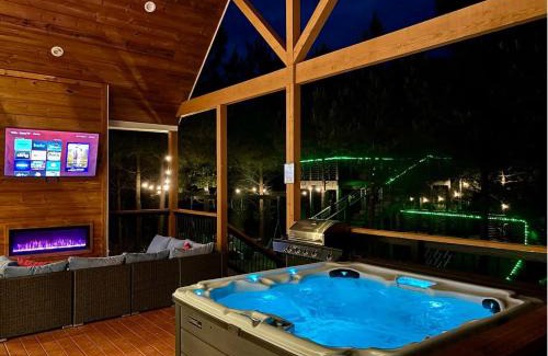 Broken Bow Casa | NEW Entertainer Cabin with Spa Games & Playground