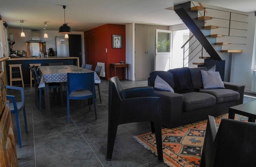 Locmaria Casa | Casa nueva cerca de la playa Grands Sables, tranquila y de calidad