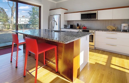 Falmouth Casa | NEW LISTING! 3BD Home--A/C, Hot Tub, Fire Pit, Close to Shining Sea Bike Path, Beaches & Main St