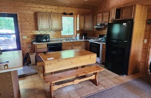 Grayling Cabaña | New Listing! Au Sable Riverfront Getaway! 3 Bedroom.