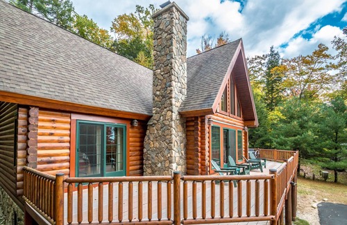 Intervale Cabina | Nuevo listado - Hermosa espaciosa cabaña de troncos personalizada.