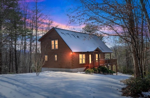 Sweetbriar Farms Cabina | *New Listing* Log Cabin in Lake Lure ~ Hot Tub ~ Fire pit