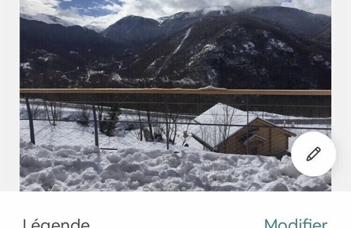 Ignaux Chalet De Esquí | CHALET Moderno de Nueva Valee AX LES THERMES