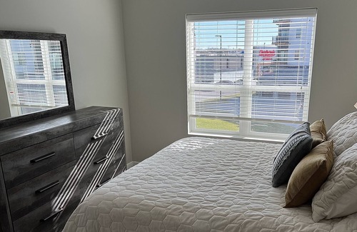 North Platte Apartamento | New One Bedroom Queen Apartment