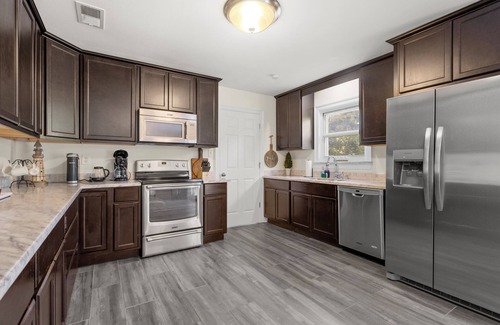 Mississippi City Casa | NEW! Private Pool &Hot Tub! Mins to Beach & Close to Biloxi! Poolside Bungalow!