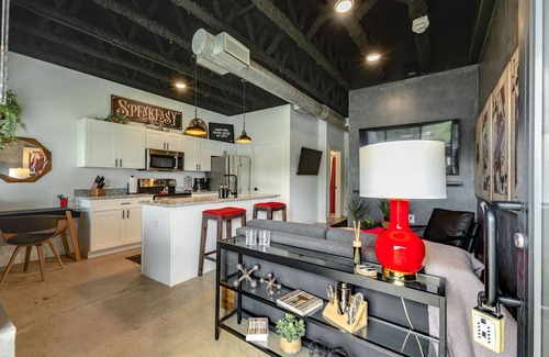 Nashville Apartamento | NEW Studio with 2 Beds 7 mins to Broadway