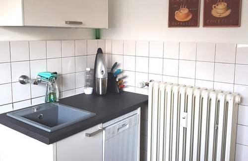 Moersenbroich Apartamento | Apartamento nuevo, elegante y tranquilo: rápidamente en el aeropuerto y justo