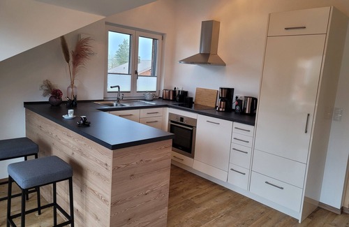 Grassau Apartamento | New vacation apartment 75 sqm with balcony, up to 4 persons, 2 sep. Bedroom