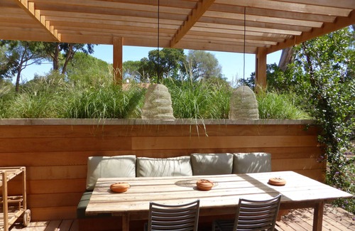 Hameau de Palombaggia Villa | NUEVA VILLA para 12 personas pies en el agua en la playa de Palombaggia