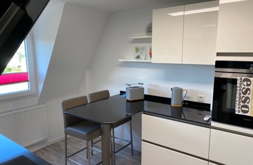 Hilden Apartamento | New York: Trade fair, business, holiday apartment Düsseldorf/Hilden 1 bed/2 adults/35 m²