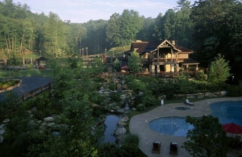 Lake Toxaway Cabaña | Casa de lujo en Catatoga privada Urbanización cerrada