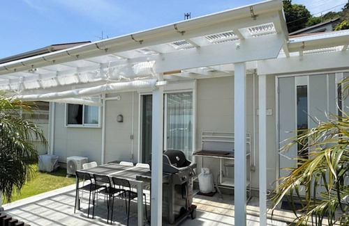 Shirahama Apartamento | Newly built Allweather barbecue terrace a vill / Shimoda Shizuoka