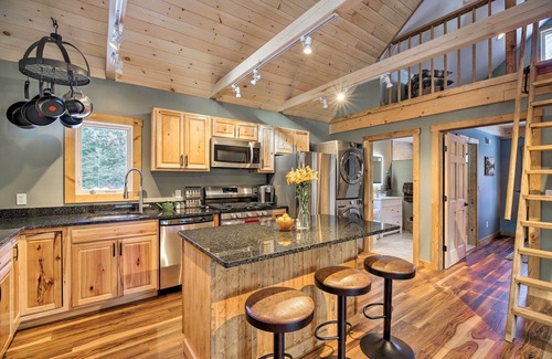 Morrisville Cabina | ¡NUEVO! Cabaña de nueva construcción - 16 millas a Stowe Mtn Resort