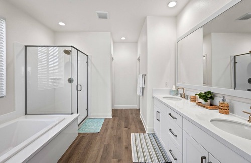 La Quinta Villa | Newly Built Mountain View Oasis: Pool, Hot Tub & Fire Pit