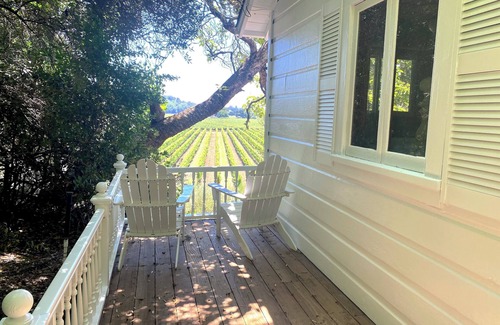 Healdsburg Cabaña | Nest es nuestra adorable cabaña de cuentos con vistas panorámicas a los viñedos