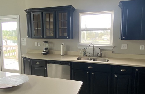 Saucier Casa | Newly remodeled house on the lake! Private beach! Near the Gulf of Mexico