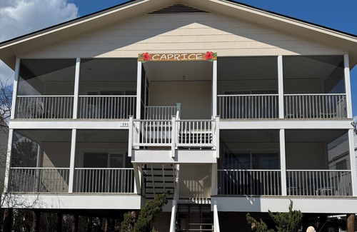 Bethany Beach Condominio | Newly remodeled! Steps from the beach. Ocean block. Tower Shores.