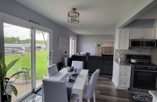 Howell Casa | Newly renovated 3 bedroom lakefront home on all-sports Crooked Lake!