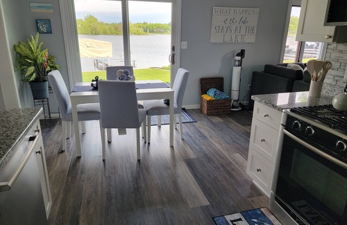 Howell Casa | Newly renovated 3 bedroom lakefront home on all-sports Crooked Lake!