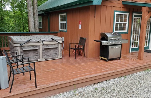 Rogers Cabina | Newly renovated, secluded cabin, Unique Stone Work in Front Yard