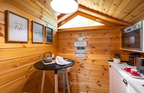 Camprodon Cabina | Espectacular apartamento de madera frente al río Ter