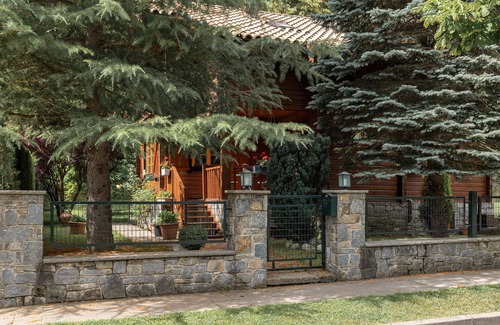 Camprodon Cabina | Espectacular apartamento de madera frente al río Ter