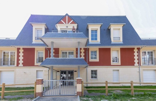 Benerville-sur-Mer Apartamento | Bonito apartamento para 5 personas con WIFI, TV y terraza