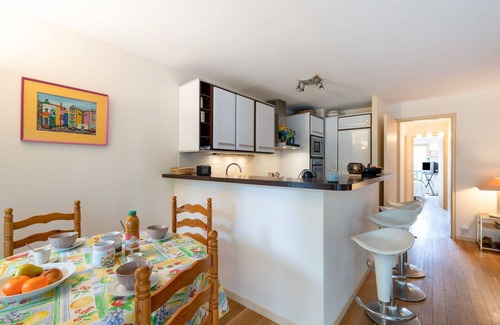 Tourgeville Apartamento | Precioso apartamento para 4 personas con WIFI y balcón