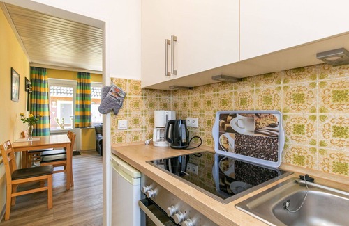 Sehestedt Apartamento | Hermoso apartamento para 4 personas con WIFI, TV, terraza y mascotas permitida