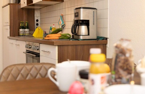 Lubmin Apartamento | Bonito apartamento para 4 personas con WIFI, TV, terraza y mascotas permitida
